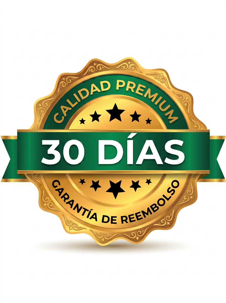Sello de garantia de reembolso de 30 dias