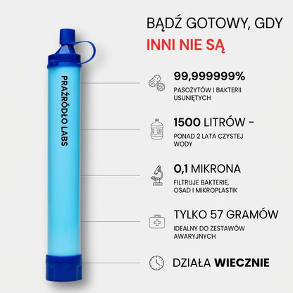 HYDRA-X1 — Awaryjny filtr do wody (1500 l)